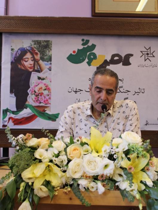 نشست ماهانه «عصر روشن» در خانه هنرمندان ایران، ۲۰ تیر ۱۴۰۴ (۹)